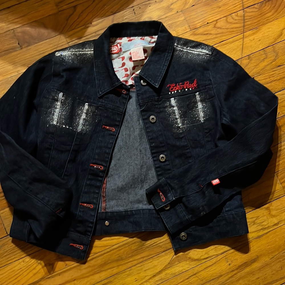 Denim blue Ecko Red Jean Jacket size S